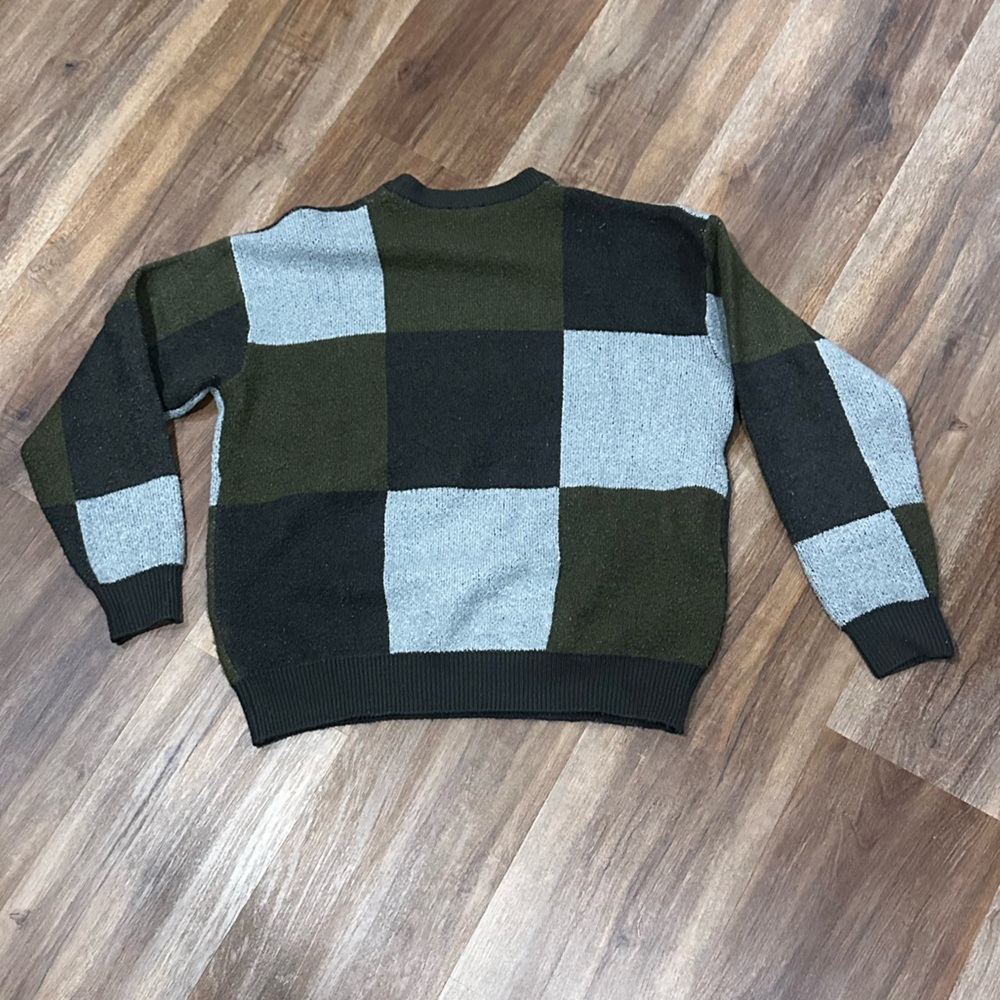 Checkered Knit Sweater - Picture 5 of 5